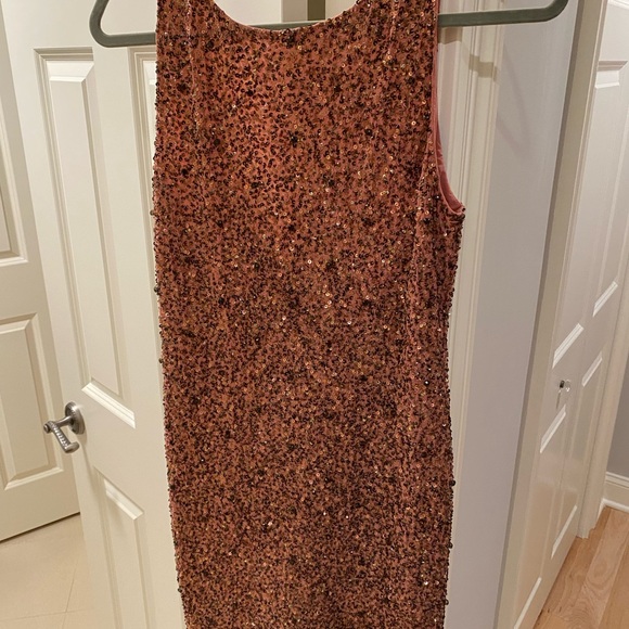 Alice and Olivia beaded dress size 10 to the knee. - Picture 3 of 4